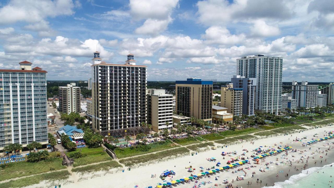 Breakers Tower 1Br Oceanfront Condo マートルビーチ エクステリア 写真