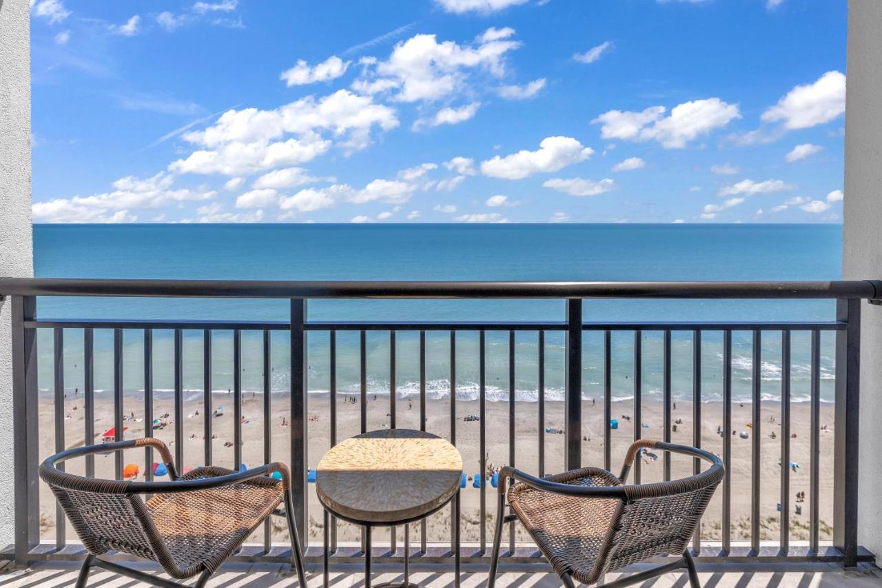 Breakers Tower 1Br Oceanfront Condo マートルビーチ エクステリア 写真