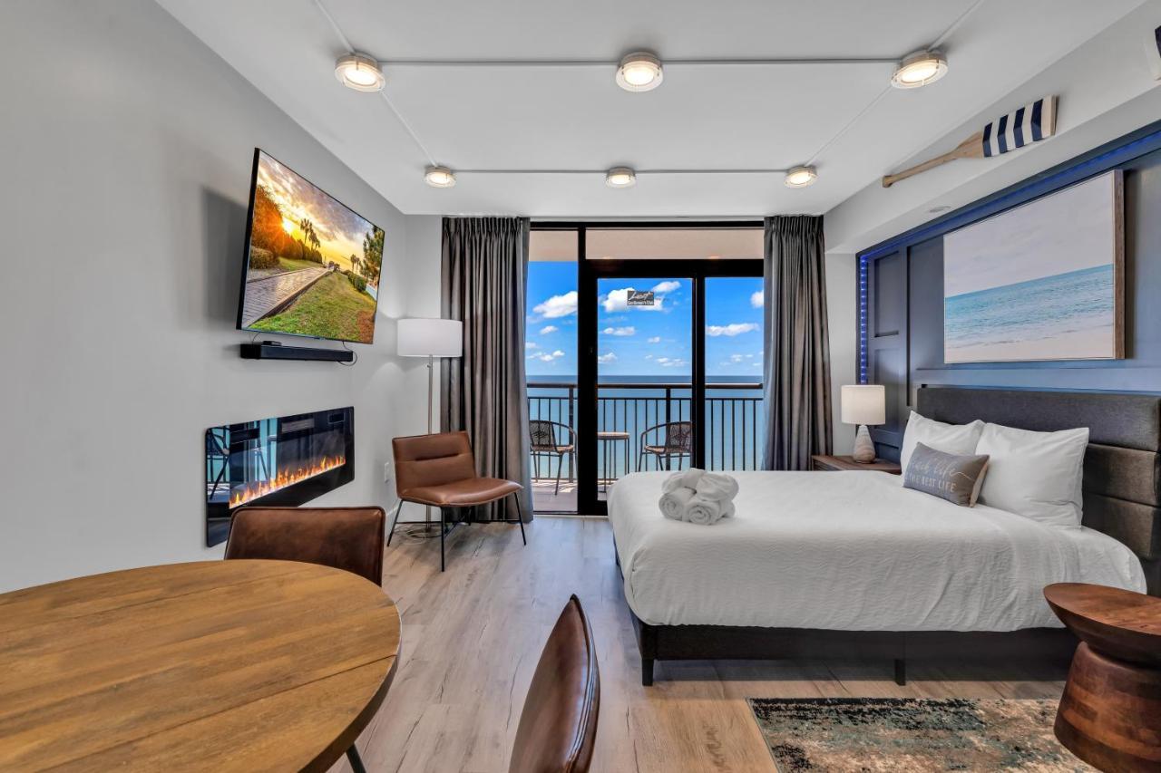 Breakers Tower 1Br Oceanfront Condo マートルビーチ エクステリア 写真