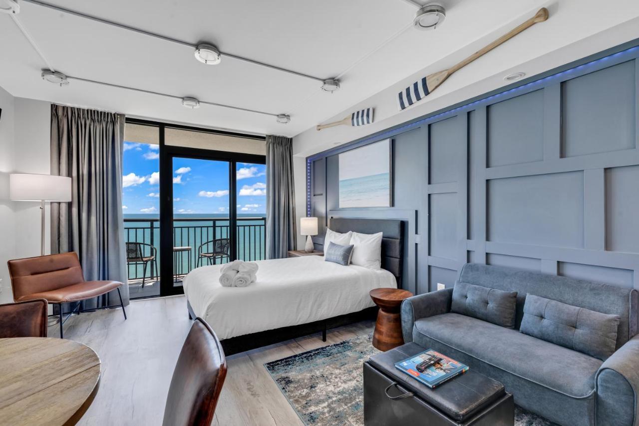 Breakers Tower 1Br Oceanfront Condo マートルビーチ エクステリア 写真